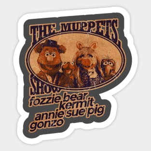 Authentic Friendship - Muppet Show Sticker